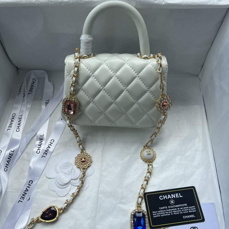 Ch**el top handle bags